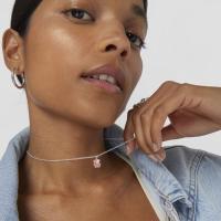 Women's 925 necklace natural 1.1cm pendant necklace - details 16