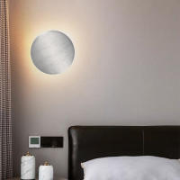 Lámpara De Pared LED Para Interior Luz De Decoración Para Sala De Estar Acero Aluminio Dorado/Plata Iluminación Doméstica Para Loft Y Escaleras Fuente De Alimentación AC90-260V - details 5