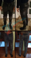 Pantalones De Motocicleta Para Hombres Con Protección De Rodilla Y Antigolpes Kevlar Aramid Fireproof Casual Motocross Azul - details 29