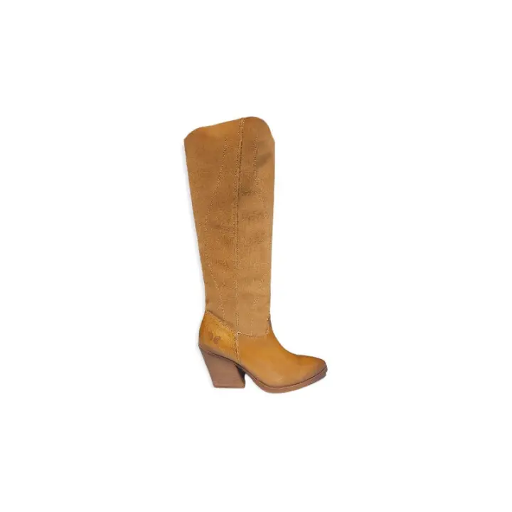 bota cowboy de felmini linea margaret pieles lavadas - 1
