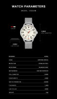 Reloj Mecánico Para Hombre CADISEN Con Luz Propia Y Correa De Acero Inoxidable Cristal De Zafiro Resistente Al Agua NH35A - details 2