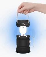Luces De Camping Luz De Emergencia Solar De Carga Al Aire Libre Lámpara De Camping Recargable USB 3 En 1 Luz De Tienda Linterno Reflector De Registro Para Carpas, - details 3