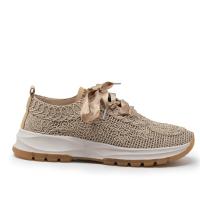 D'ANGELA DOG28231PLAT Sneakers mujer 35633 25V DEPORTIVO CASUAL FLORES PLATINO - details 2