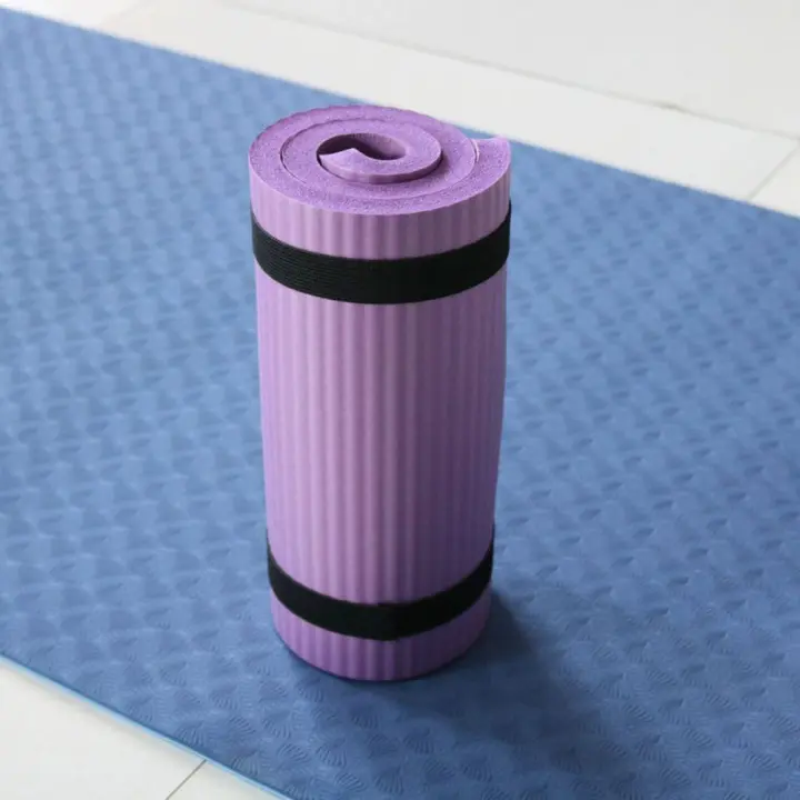 Almohadilla De Yoga Para Rodilla 1.5cm Antideslizante Espuma Fitness Pilates Crossfit Ejercicio Plancha Almohadilla De Gimnasio Equipamiento Deportivo - 1