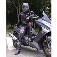 Pantalones De Motocicleta Para Hombre Verano Transpirables Protección Profesional Con Sobrevisor Impermeable Y Protetores De Rodilla Removibles - details 12