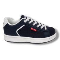Levi's Levis Zapatilla Polipiel Sneakers Niño  BOULEVARD VAVE0037S MARINO calzado niños Winter ROYALE CORDONETS - details 2