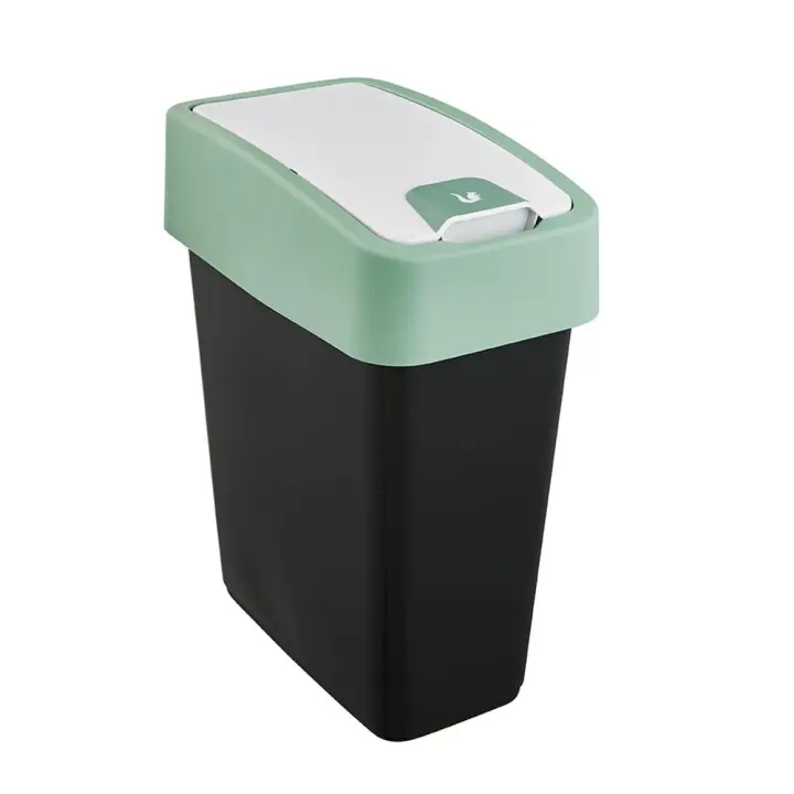 Keeeper Papelera Compacta Premium 10L Verde Nórdico - 1