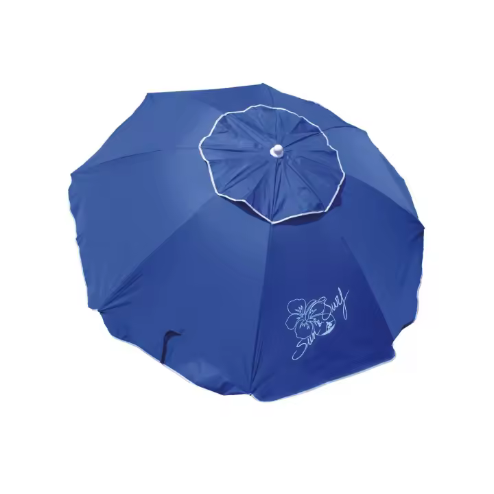 SOMBRILLA DE PLAYA CALIDAD PREMIUM CON VENTILACIÓN Y PROTECCIÓN SOLAR UPF50+ 220CM - 1