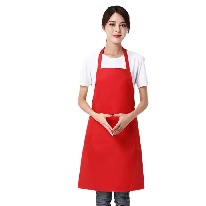 Delantal De Cocina Sin Mangas Con Bolsillo Para Chef Y Waiter Resistente a La Suciedad Para Hombres Y Mujeres Adecuado Para Cocinar Y Hornear - 1
