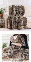 Manta De Peluche Imitación De Zorro Doble Capa Suave Y Cálida Para Decoración Del Hogar Y Sofá Cubierta De Cama Manta De Piel De Mink Para Adultos - details 9