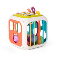 Juguetes Sensoriales Para Bebés 7 En 1 Sortidor De Formas Con Cuerda De Pulir Juguete Educativo Montessori Para Niños De 1 a 3 Años - details 12