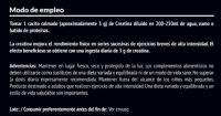Creatina Creapure 250g - PaleoBull - details 2