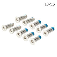 Juego De 10 Tornillos De Acero Inoxidable Para Guía De Cadena Trasera De Bicicleta Compatible Con Shimano Accesorios De Bicicleta - details 1