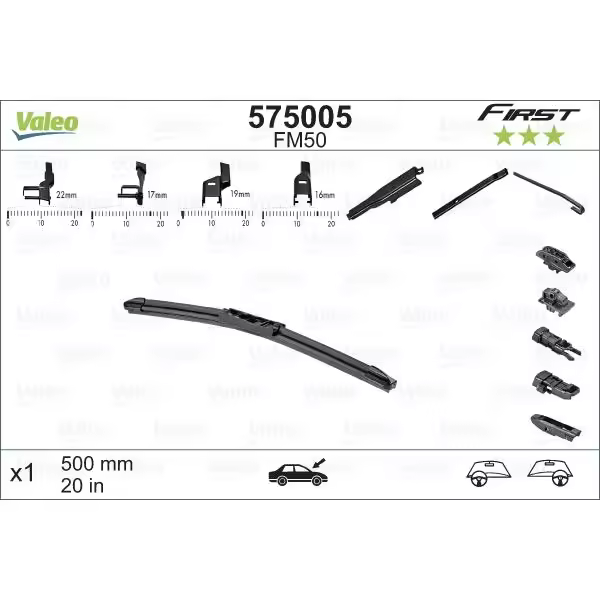 Limpiaparabrisas 575005 VALEO - 1