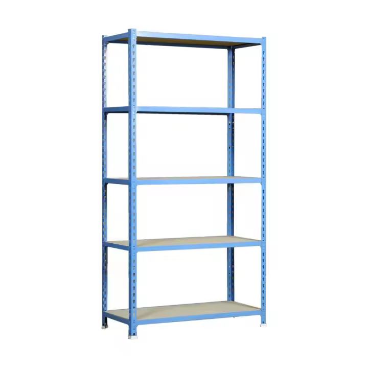 Estantería SIMONRACK MADERCLICK MEGAPLUS 5/400 AZUL/MADERA 2000x1200x400 - 1