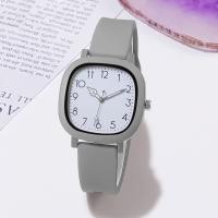 Reloj De Pulsera De Cuarzo Para Mujer Con Material De Silicona Y Acero Inoxidable Luminoso Color Gel Exquisito Accesorios Moda Casual - details 2