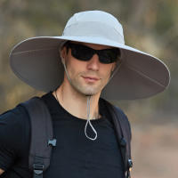 Gorro De Pesca Plegable Para Hombres Y Mujeres Protección UV Con Velo De Cuello Sombrero De Sol De Adulto Para Exterior Estilo Casual - details 13