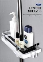 Soporte De Ducha Organizador De Baño Estante De Pared Sin Perforar Riega Cabeza De Ducha Tratamiento Capilar Soporte Para Shampoo - details 1