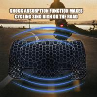 Almohadilla De Silla De Motocicleta Gel Honeycomb Malla 3D Cómoda Absorbente De Choque Alivio De Presión Transpirable - details 8