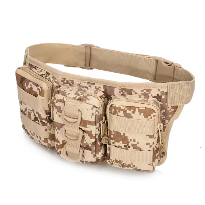 Bolsa De Cintura Impermeable De Oxford Para Pesca Y Senderismo Táctico Bolsa De Hombro Para Camping Deportes Al Aire Libre - 1