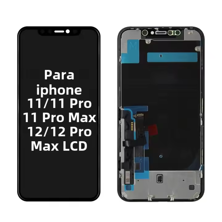 Pantalla OLED AAA+++ Para iPhone 12 Mini Y pro MAX Repuesto De Pantalla LCD Sin Pixeles Muertos Compatible Con iPhone 11 Y pro Max - 1