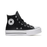 Zapatilla Converse Chuck Taylor All Star Platform Leather  Negra PIEL - 561675c - details 4