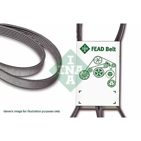 Correa trapecial poli V FB 7PK1605 Schaeffler INA - 1