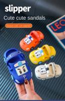 Zapatillas De Verano Para Niños Y Niñas Con Suela Antideslizante Y Cierre En La Parte Delantera Tamaño 13.5-19.5 Cm Colores Variados PVC - details 0