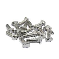 50pcslot M5 M6 M8 T Perno Tornillos para Accesorios de Perfil de Aluminio Norma European T-Tornillo Perno de Martillo en Forma de T 20304045 - details 1