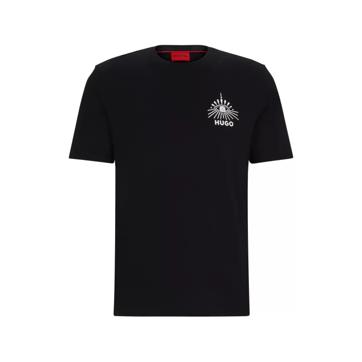 HUGO BOSS  Camiseta Manga Corta Hombre  Color Negro 50513828-001 - 1