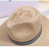 Sombrero para El Sol Hombre,Verano Paja Sol Sombrero de Paja, perfecto para hacer senderismo, Playa, cycling y montañismo. - details 4