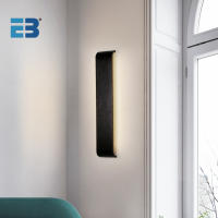 Lámpara De Pared LED Moderna 5W 10W 14W 18W AC85-265V Para Dormitorio Y Sala De Estar Iluminación Interior En Negro Y Blanco - details 1