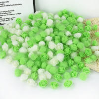 100/200 Piezas De 4cm Cabezas De Rosas De Esponja PE Para Decoración De Bodas Fiestas Hogar DIY Scrapbooking Coronas Flores Rojas Artificiales - details 13