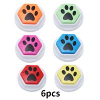 Juguete Interactivo Para Perros Con Botón Grabable De Sonido Patrón Hexagonal De Rastro De Mano Para Comunicación Y Entrenamiento - details 5