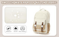 Mochila de alta capacidad para estudiantes, morral escolar para ordenador portátil, de viaje, estética, a la moda, para mujer - details 3