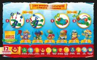 PIRATIX, ADVENTURE WORLD Serie Shark Treasure – Captain Pack Saw y Captain Pack Trident. Cada pack contiene 4 Piratix (1 capitán dorado), 4 accesorios “cristales”, 1 Sea Speeder, 1 Catapulta, 2 banderas exclusivas y 2 tesoros con efecto cristal - details 2