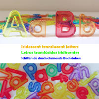 Juego Educativo De Aritmética Transparente Con Palabras Alfanuméricas Arcoíris Mayúsculas/Minúsculas Letras Inglesas Para Niños De 3-12 Años - details 0