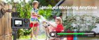 Sistema De Riego Inteligente Insoma Con Timer Automático Sprinkler Programador Para Jardín IPX5 Pantalla LCD Material Plástico Resistente Al Agua - details 3