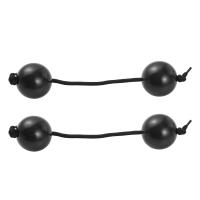2Pcs Instrumentos Musicales De Ritmo Africano Bolas De Sandía Para Celebraciones Y Actuaciones En Escenario Juguete De Percusión Manual - details 6