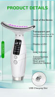 Dispositivo de belleza para el cuello para diluir las líneas del cuello, masajeador para el cuidado del cuello, levantar y tensar, eliminar pliegues nasolabiales, dispositivo de protección del cuello, dispositivo de belleza blanco - details 6