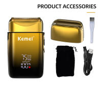 Kemei-Eléctrica TX10 para hombre, recargable, para Fur, Barba, Cabeza Calva - details 9