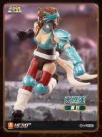 Figura De Acción Coleccionable BLOKEES Original Saint Seiya Aiolos Shura Sagittarius Seiya Gold GALAXY VERSION Juguete Para Adultos Y Niños Regalo De Navidad Anime - details 20