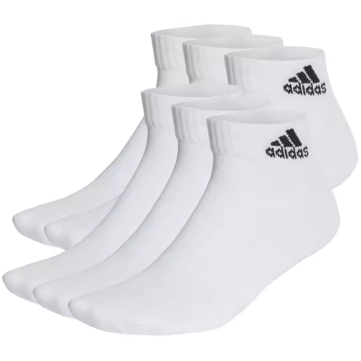 Adidas - Calcetines Adidas Sportswear Ankle Cushioned (6 Pares) - Blanco - 1