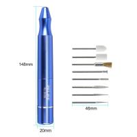 RELIFE RL-068 Pluma Ajustable Eléctrica Para Reparación De CPU Móvil Herramienta De Polido Y Corte Con Variedad De Cabezas De Mezcla - details 19