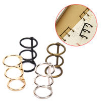 2Pcs Anclaje De Libro De Hojas Sueltas Retro Metálico Con Anillo Plegable Para Calendario 3 Anillos Para Cuaderno Álbum Scrapbook - details 7