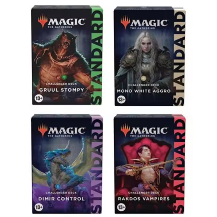 Juego de Cartas Magic The Gathering Wizards Of The Coast - Caja de Sobres Expositor Challenger Deck 2022 - 1