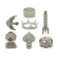 1000 Bolas magnéticas de 0.118 in para Alivio del estrés, 1 Colores (colores Plata, 1000 Unidades), Originales para hombre - details 0