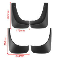 Mudguards Para VW Touran Caddy 2004-09 Protección Frontal Y Trasera Contra Salpicaduras Guardabarros ABS Accesorios Automotrices Reemplazo Sin Errores - details 6