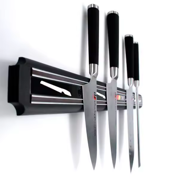 Crc Imán de Pared 55 Cm para Cuchillos y Tijeras | Curie Menaje - Óptima Adherencia y Fácil Limpieza - 1