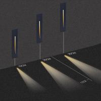 Lámpara De Pared IP65 Impermeable Para Exteriores E Interiores Con Sensor De Luz Nocturna LED Para Decoración De Pasillo Y Escalera - details 4
